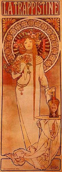 Alphonse Mucha La Trappistine